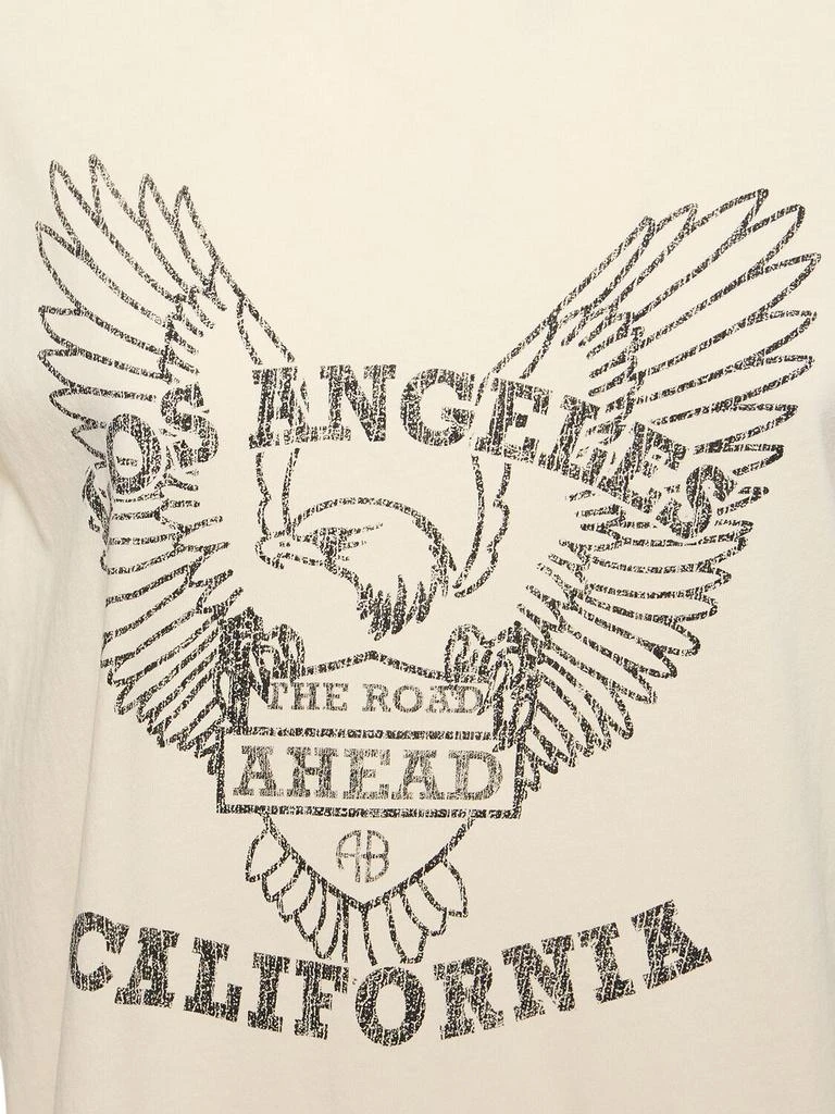 商品ANINE BING|Milo Eagle Cotton Jersey T-shirt,价格¥745,第3张图片详细描述