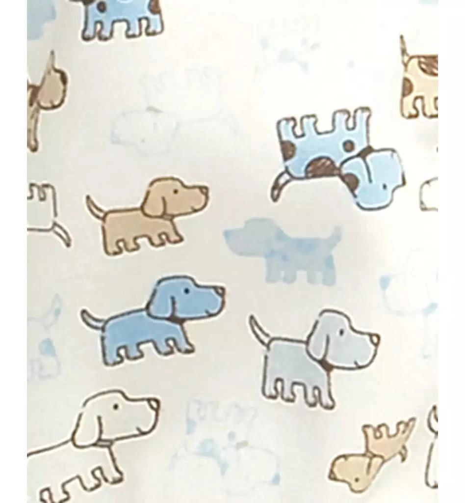 商品Little Me|Baby Boys Cute Puppies Hat and Footed Coveralls Set,价格¥98,第2张图片详细描述