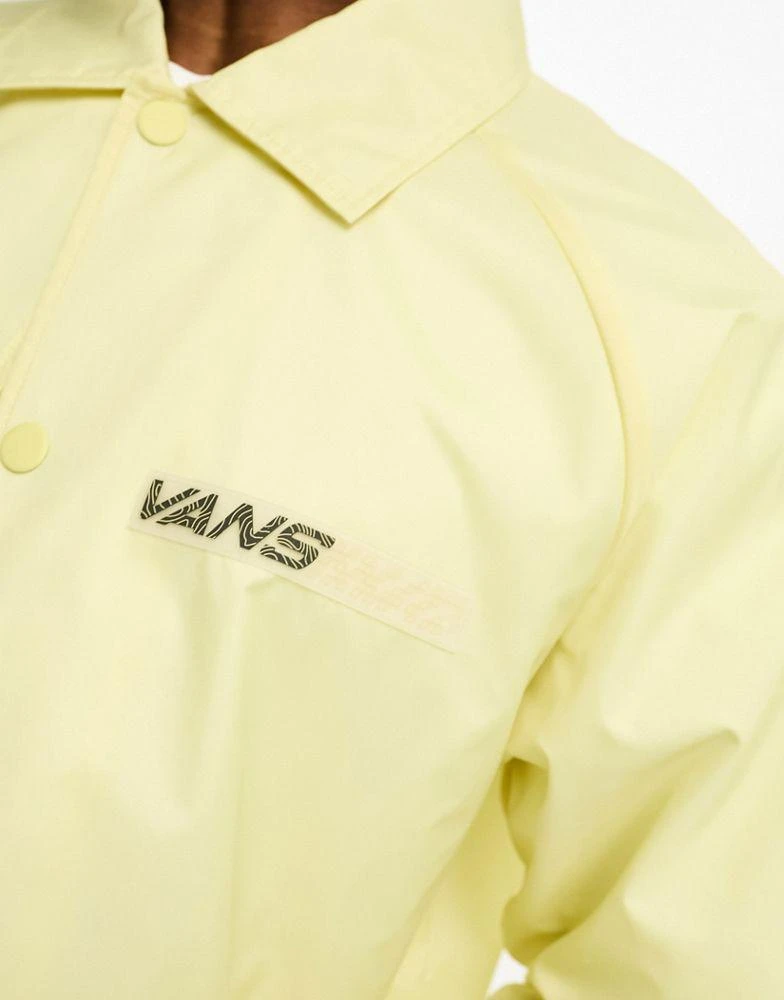 商品Vans|Vans torrey jacket in utility dusty yellow Utility pack- Exclusive to Asos,价格¥274,第3张图片详细描述