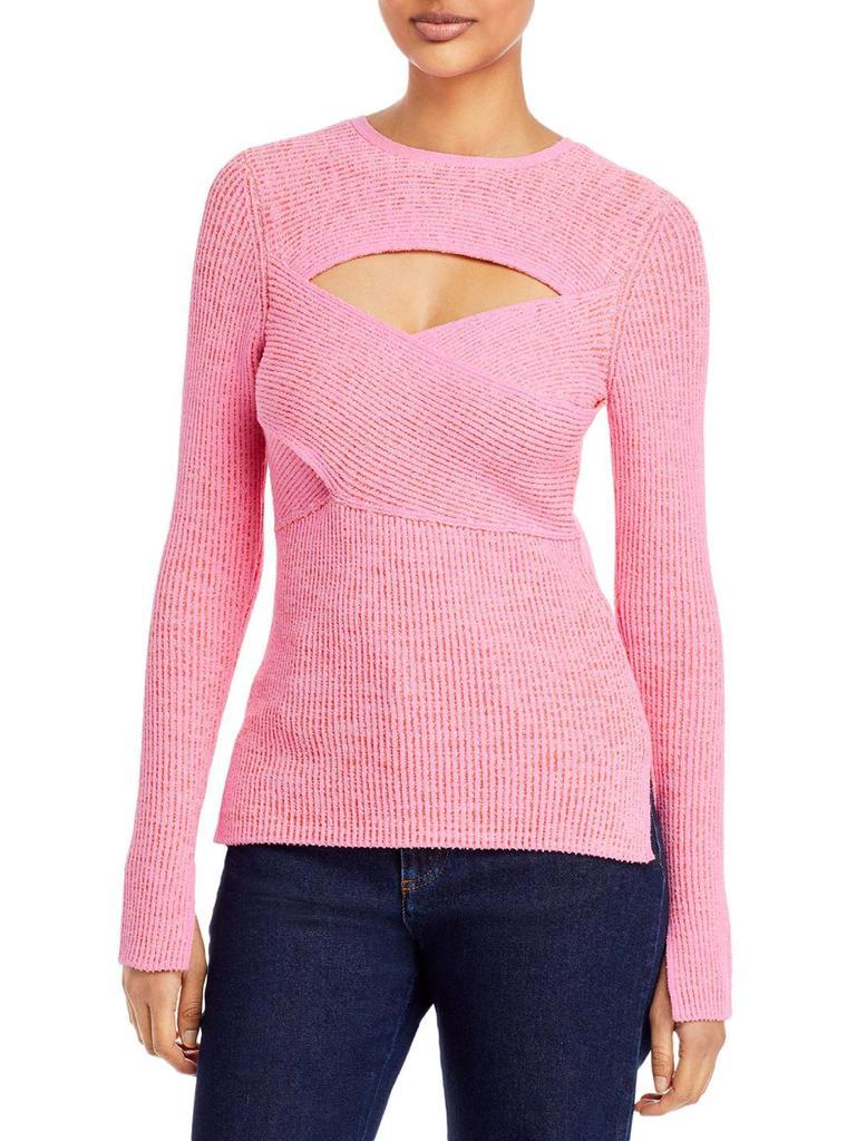 商品3.1 Phillip Lim|Womens Double Face Crossbody Pullover Sweater,价格¥1027,第1张图片