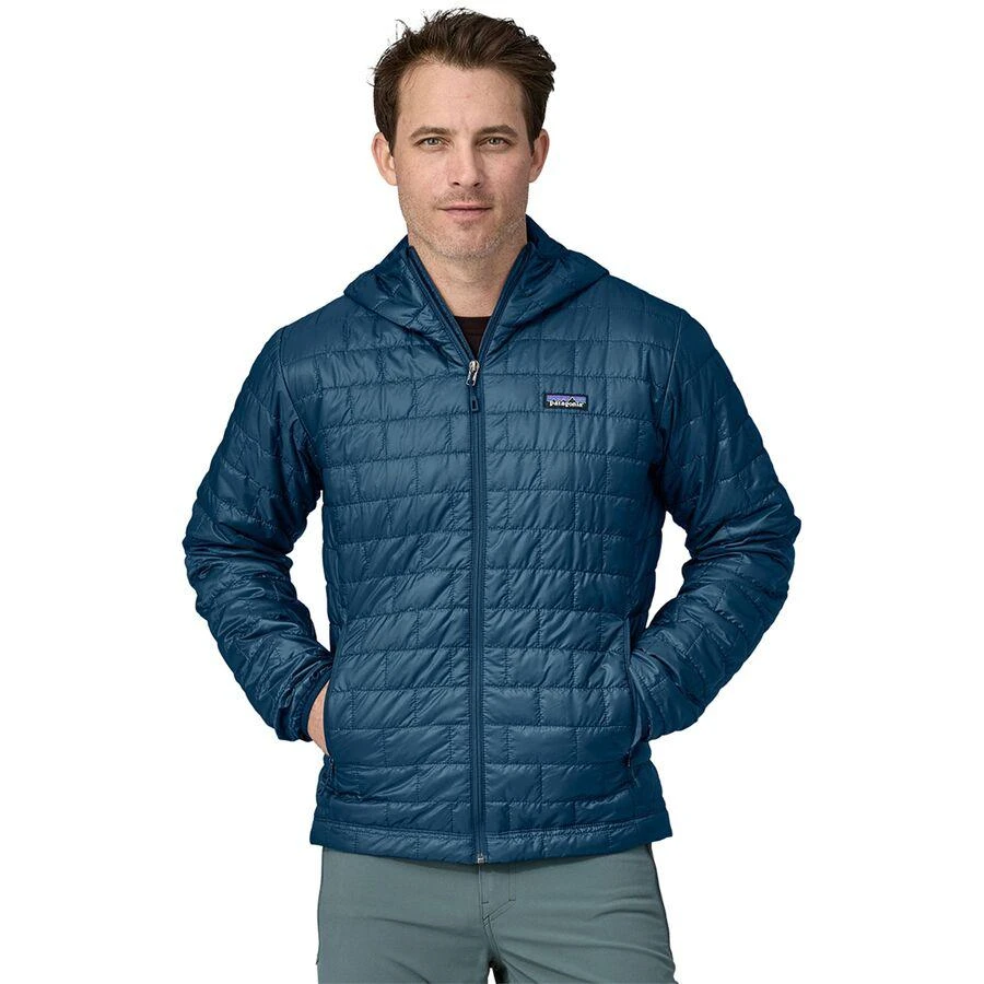 商品Patagonia|Nano Puff Hooded Insulated Jacket - Men's,价格¥2349,第1张图片