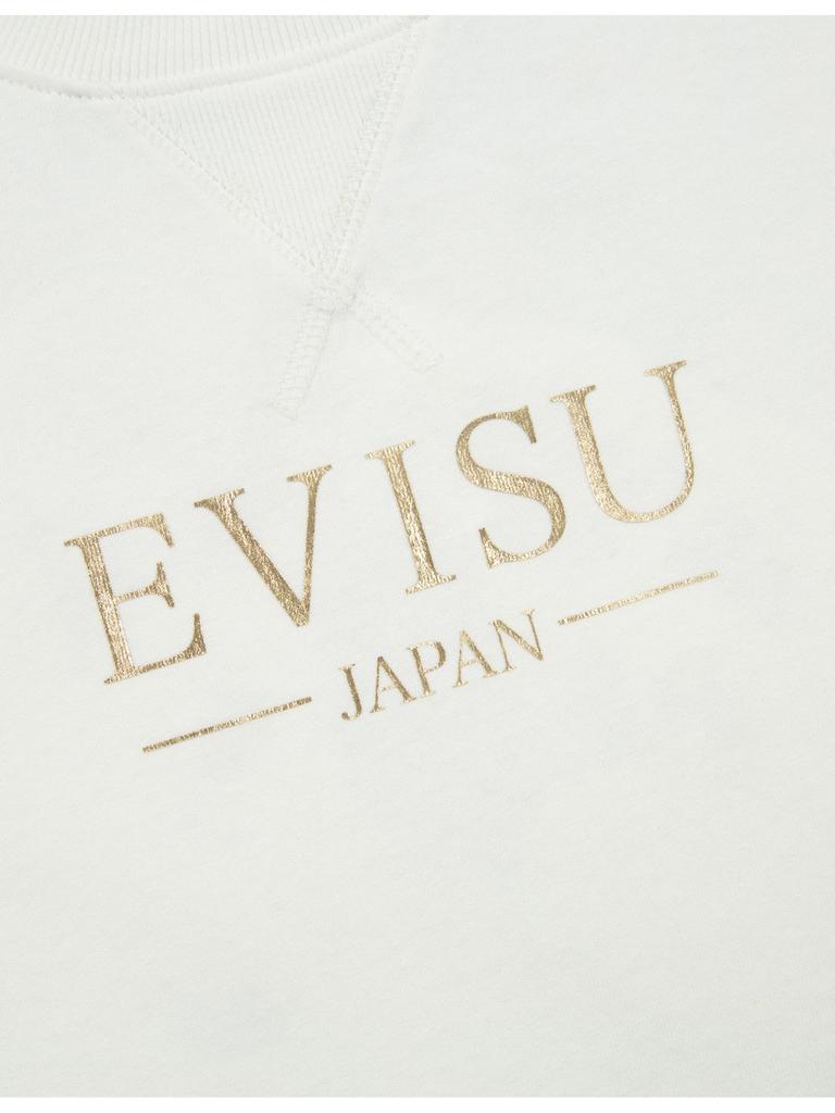 Evisu White Cotton T-shirt商品第3张图片规格展示