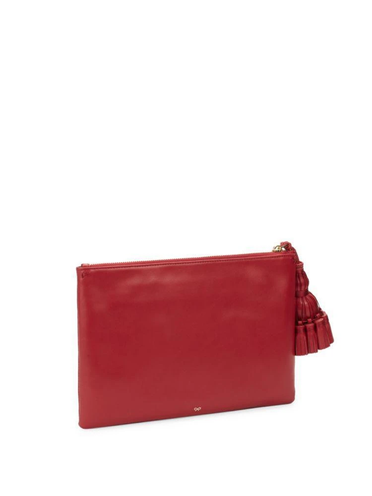 商品Anya Hindmarch|Georgiana Leather Clutch,价格¥4325,第4张图片详细描述
