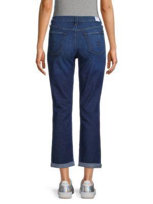 商品Hudson|Blair High-Rise Straight Jeans,价格¥335,第4张图片详细描述