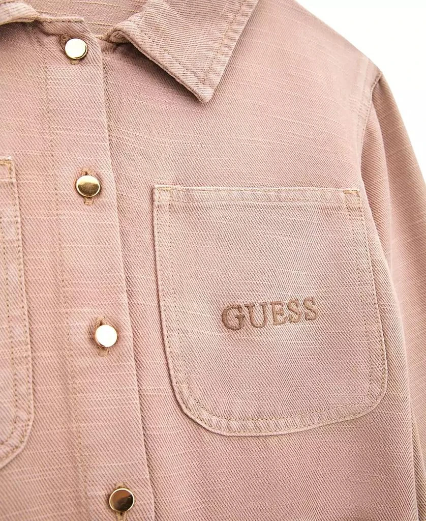 商品GUESS|Big Girls Garment Dye Twill Jumpsuit,价格¥431,第3张图片详细描述