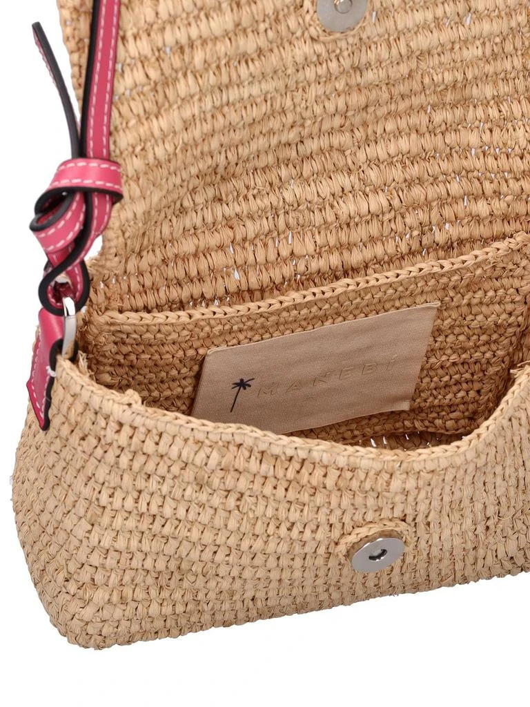 商品MANEBÍ|Small Summer Night Raffia Shoulder Bag,价格¥1281,第5张图片详细描述