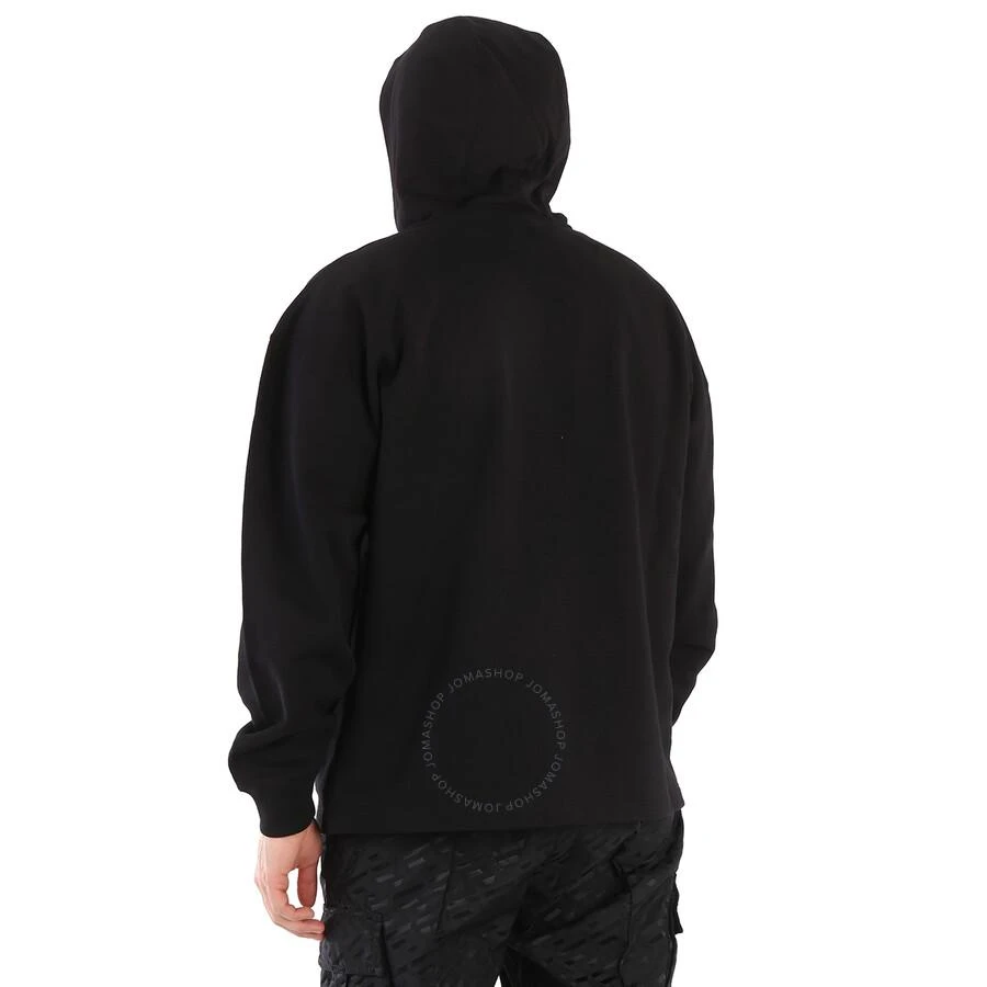 商品Versace|Men's Black Embellished Medusa-Print Hoodie,价格¥4109,第3张图片详细描述