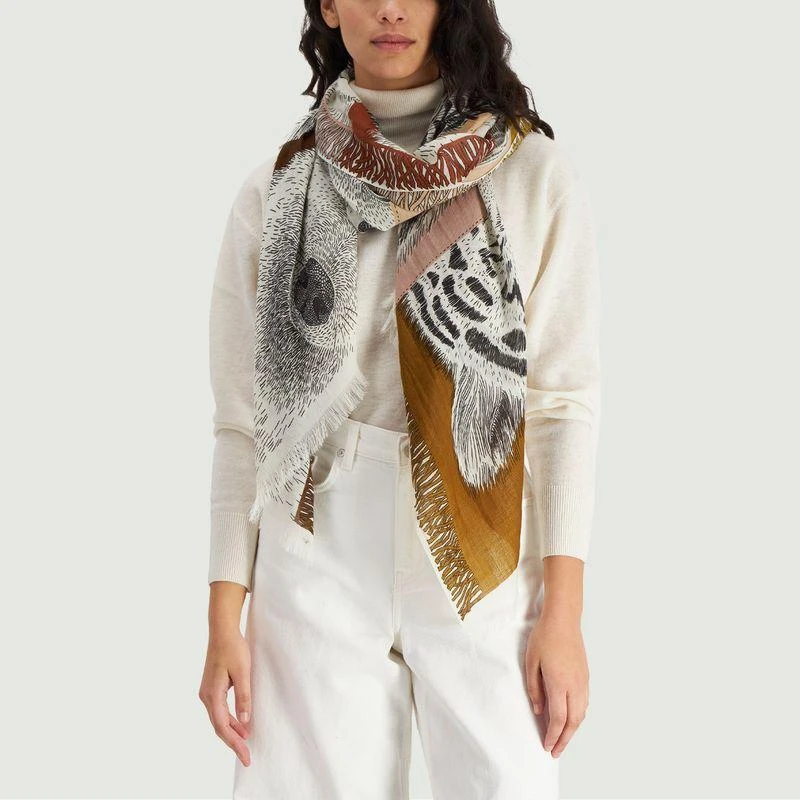 商品Inoui Editions|Frere 70 stole Naturel INOUI EDITIONS,价格¥963,第2张图片详细描述