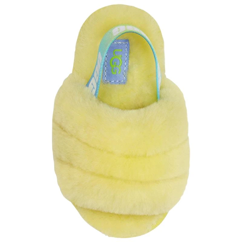商品UGG|UGG Fluff Yeah Slide - Girls' Toddler,价格¥275,第4张图片详细描述