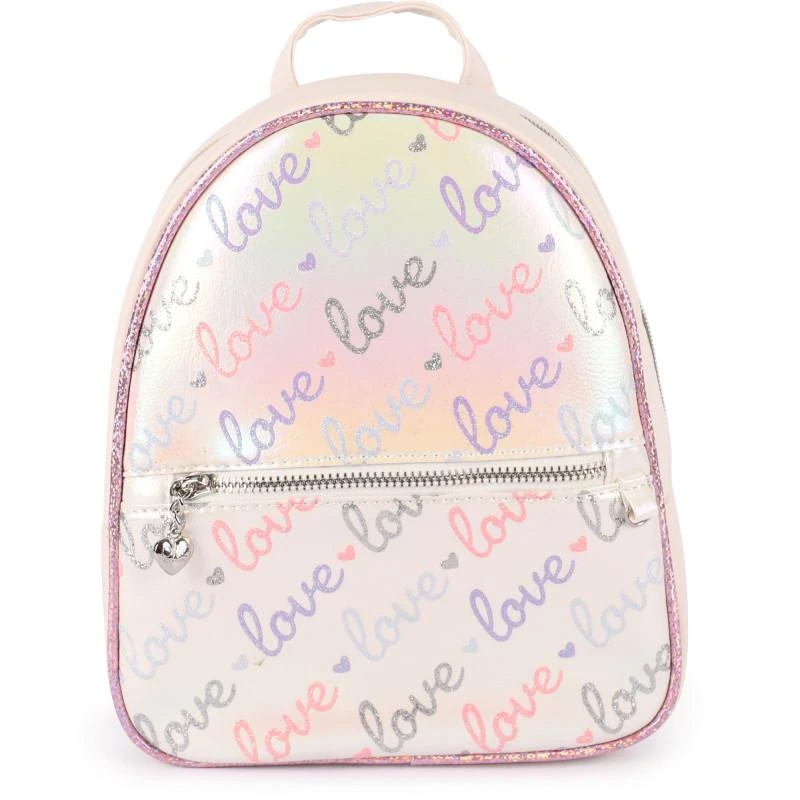 商品OMG! Accessories|Love glittery mini backpack and crossbody set in pink and white,价格¥1055,第2张图片详细描述