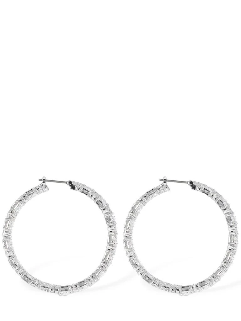 商品Swarovski|Ortyx Swarovski Big Hoop Earrings,价格¥964,第1张图片详细描述