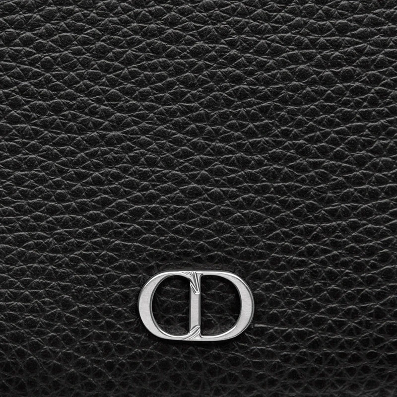 商品Dior|【预售3-7天】DIOR/迪奥 2021秋冬 男士黑色粒面小牛皮折叠钱包2ESCH138CDI_H00N,价格¥3110,�第6张图片详细描述
