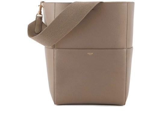 商品Celine|Sangle Bucket柔软粒面牛皮革桶包,价格¥18764,第1张图片