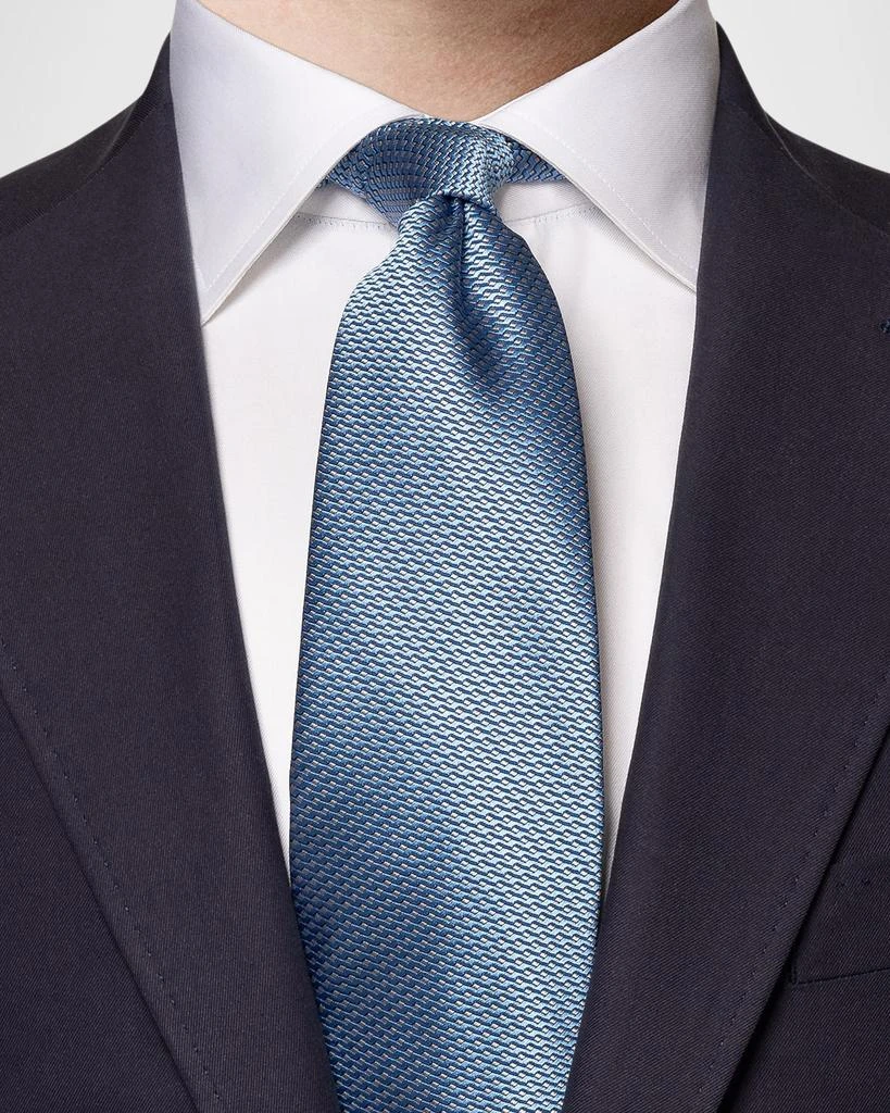 商品Eton|Men's Geometric Silk Tie,价格¥1302,第2张图片详细描述