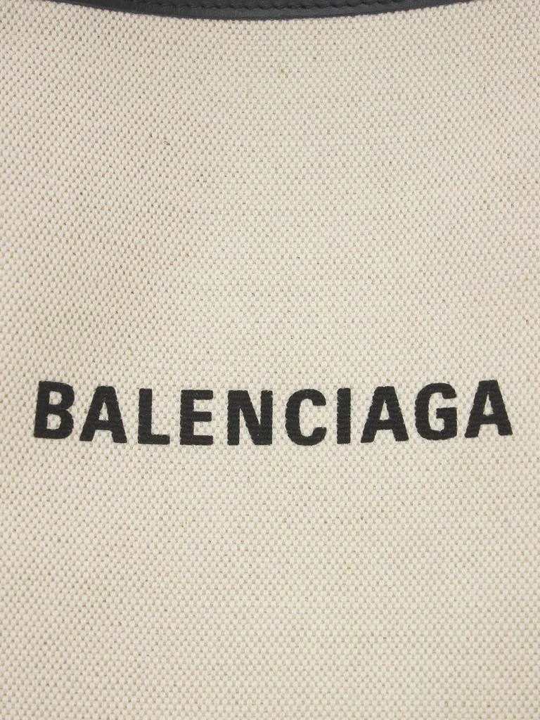 商品Balenciaga|Sm Navy Cabas Canvas Bag,价格¥8360,第4张图片详细描述