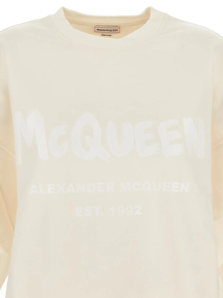 商品Alexander McQueen|Graffiti Logo Sweatshirt,价格¥2237,第3张图片详细描述