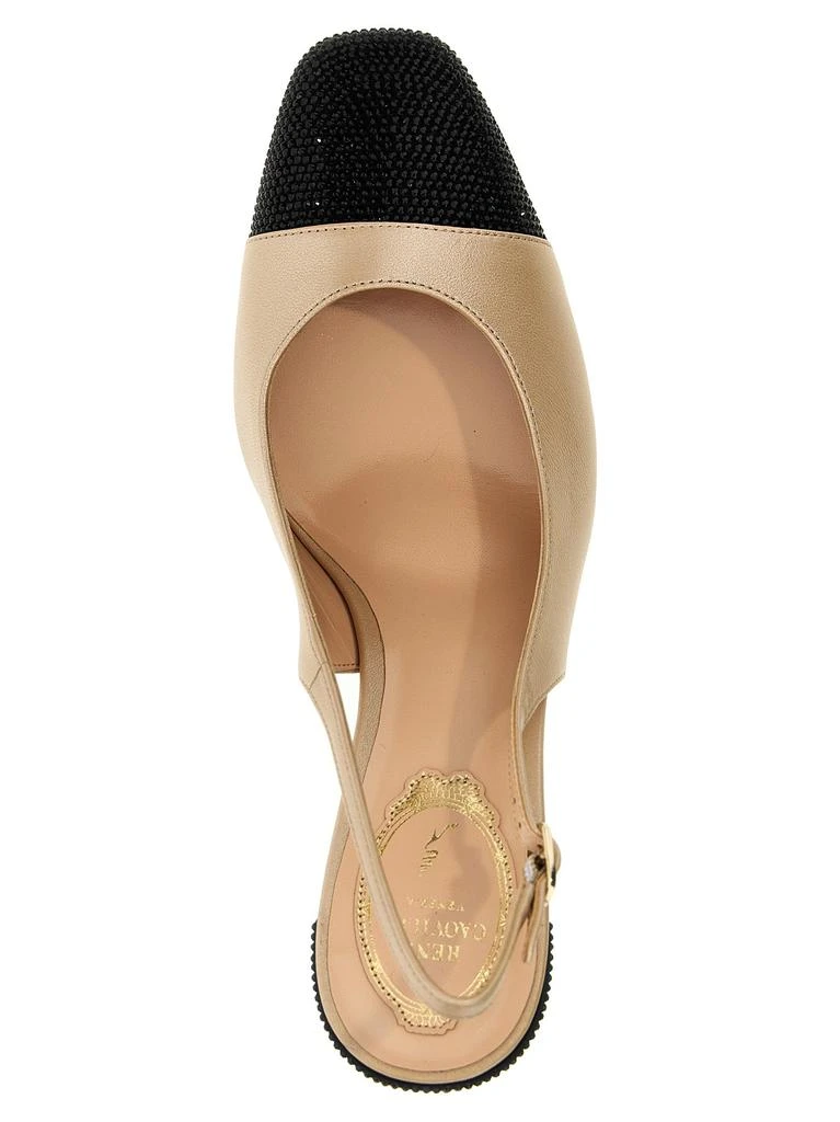 商品Rene Caovilla|Bonnie Pumps Beige,价格¥5681,第3张图片详细描述