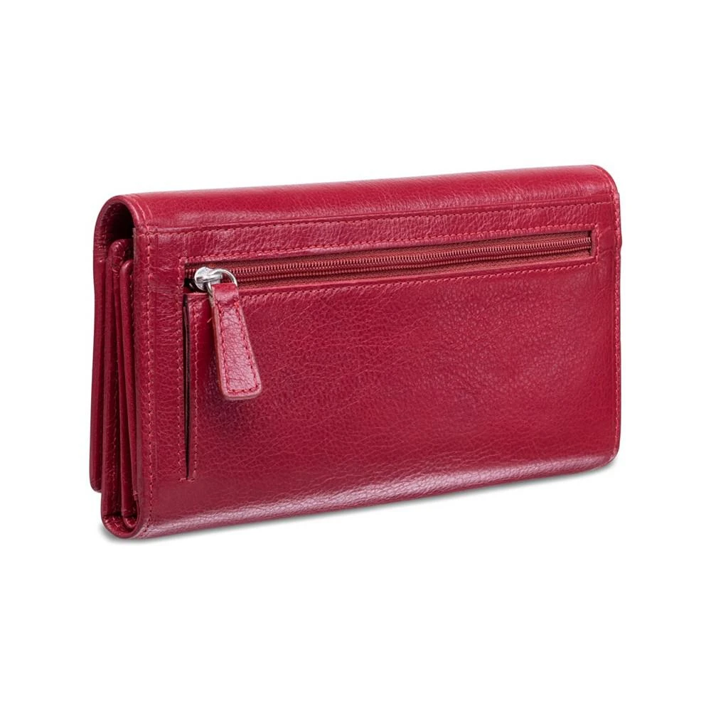 Equestrian-2 Collection RFID Secure Trifold Checkbook Wallet 商品