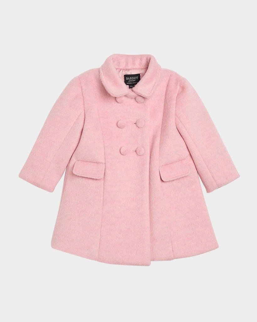 商品Bardot|Girl's Leah Long Wool-Blend Coat, Size 6M-18M,价格¥1139,第1张图片详细描述