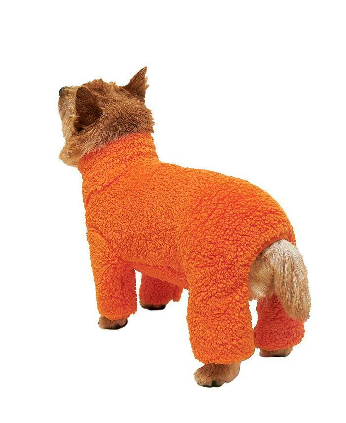 商品Little Beast|Rhymes with Orange Fleece Onesie for Dogs,价格¥150,第1张图片