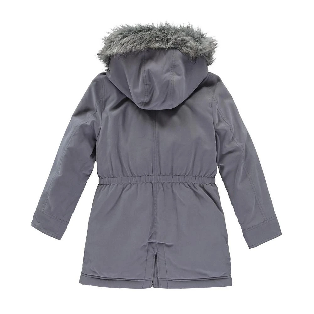 商品S Rothschild & CO|S. Rothschild Big Girls Micro Parka with Faux Fur Lining Jacket,价格¥248,第2张图片详细描述