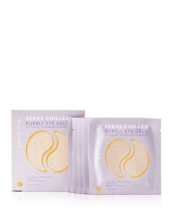 商品Patchology|Serve Chilled Bubbly Eye Gels, Set of 5,价格¥113,第1张图片