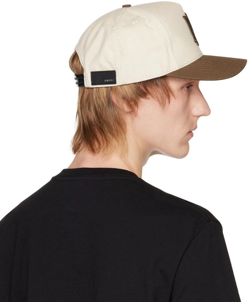 商品AMIRI|Beige Embroidered Trucker Cap,价格¥2889,第3张图片详细描述