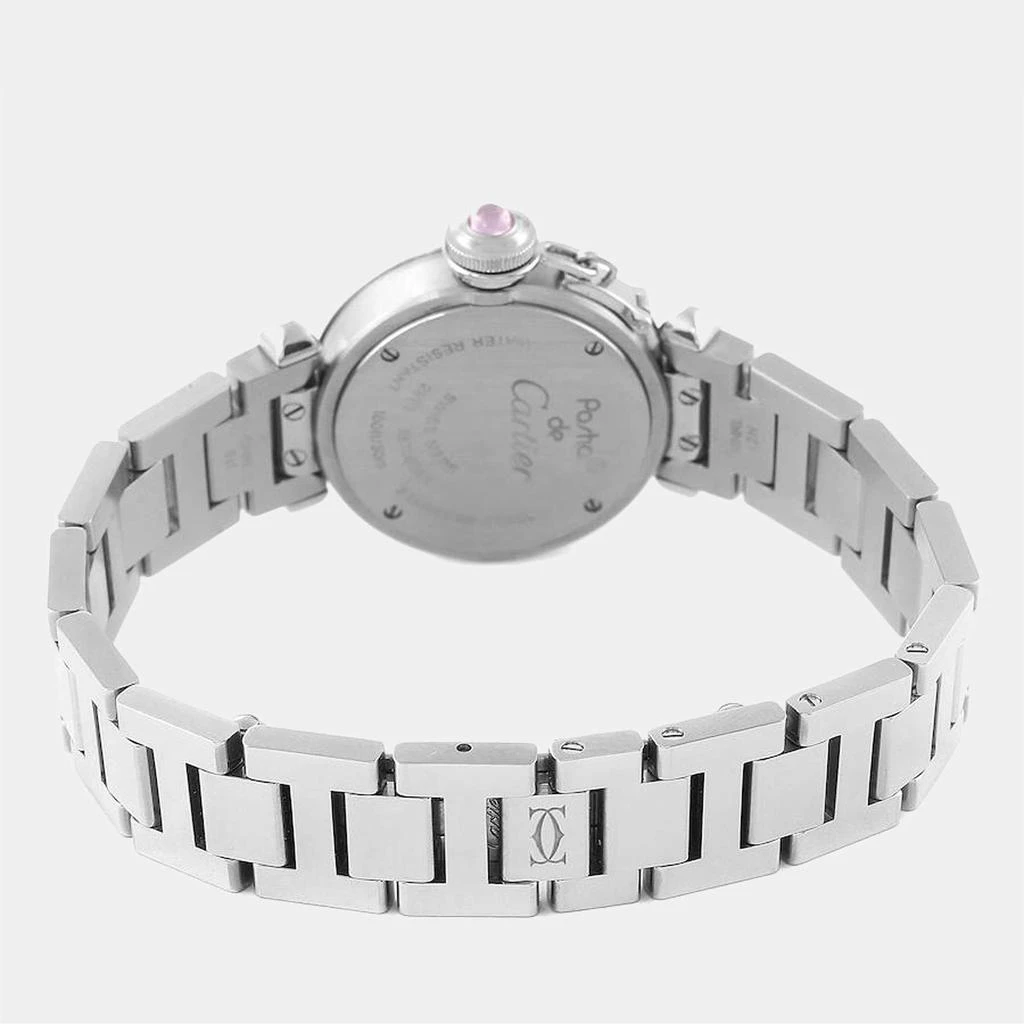 商品[二手商品] Cartier|Cartier Pink Stainless Steel Miss Pasha W3140008 Quartz Women's Wristwatch 27 mm,价格¥26749,第4张图片详细描述