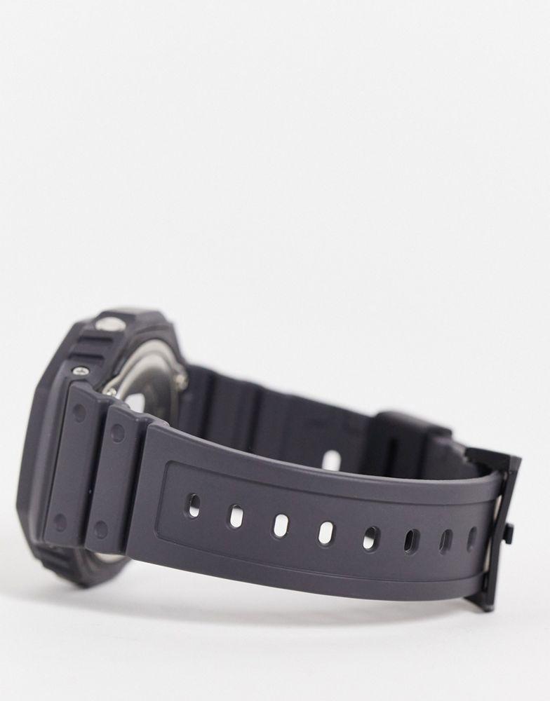 商品Casio|Casio G-Shock mens silicone watch with camo dial in grey,价格¥750,第4张图片详细描述