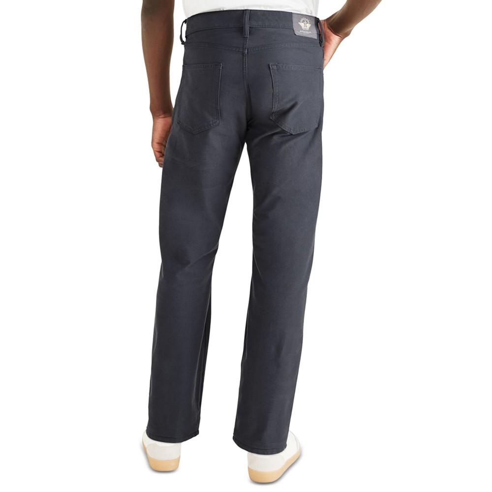 Men's Straight-Fit Comfort Knit Jean-Cut Pants商品第2张图片规格展示