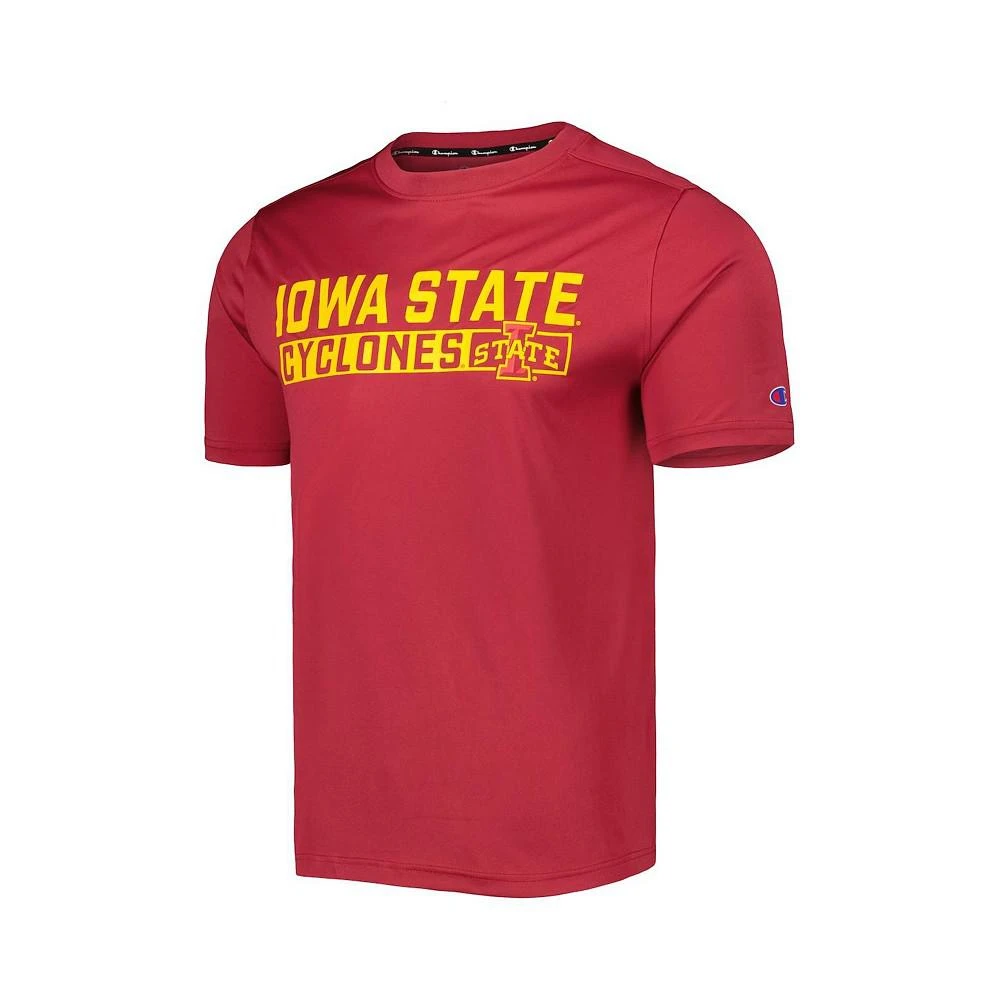 商品CHAMPION|Men's Cardinal Iowa State Cyclones Impact Knockout T-shirt,价格¥183,第2张图片详细描述