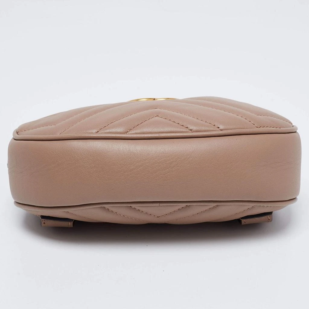 Gucci Beige Matelasse Leather GG Marmont Belt Bag 商品