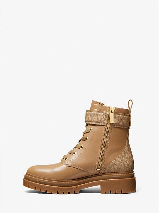 商品Michael Kors|Parker Leather Combat Boot,价格¥376,第3张图片详细描述