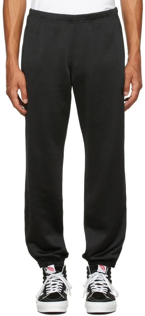 商品Needles|Black French Terry Zipped Lounge Pants,价格¥608,第1张图片