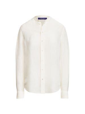 商品Ralph Lauren|Imann Linen Voile Shirt,价格¥2843,第7张图片详细描述