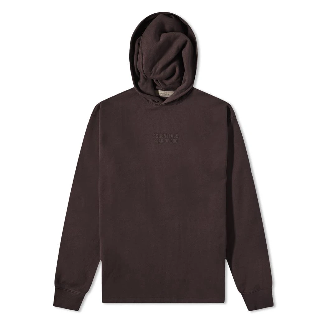 商品Essentials|Fear of God Essentials Relaxed Hoodie - Plum,价格¥665,第1张图片