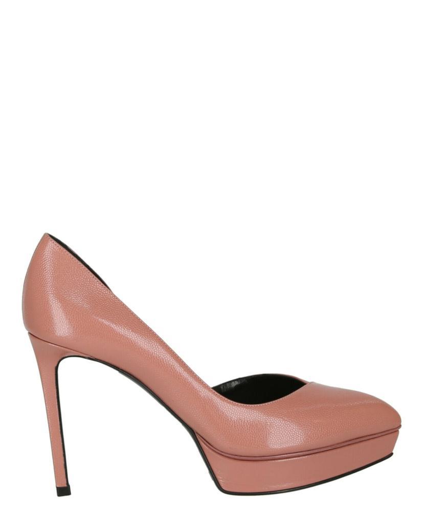 商品Yves Saint Laurent|Leather Platform High Heels,价格¥2597-¥2968,第1张图片
