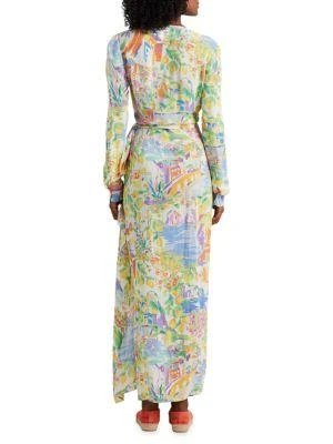 商品Ralph Lauren|Collinson Maxi Wrap Dress,价格¥3638,第2张图片详细描述