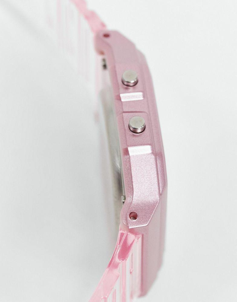 商品Casio|Casio F-91WS-4EF digital watch in pink,价格¥248,第6张图片详细描述