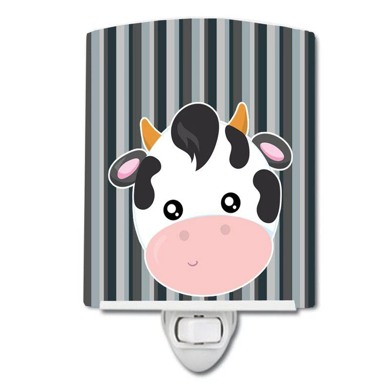 商品Caroline's Treasures|Cow Face Ceramic Night Light,价格¥204,第1张图片