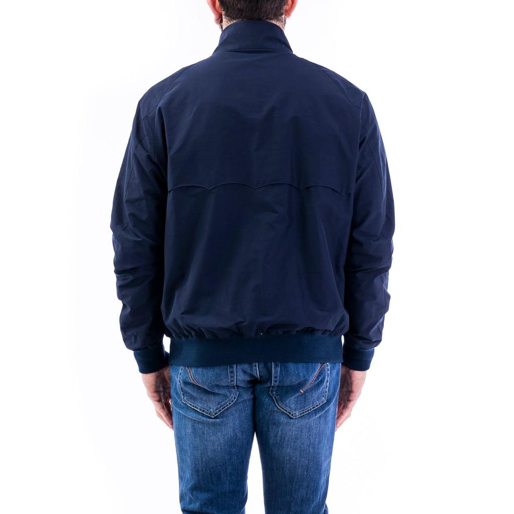 Baracuta Men's  Blue Cotton Outerwear Jacket商品第4张图片规格展示