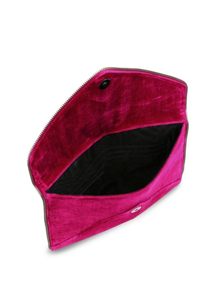 商品Rebecca Minkoff|Leo Velvet Clutch,价格¥285,第2张图片详细描述