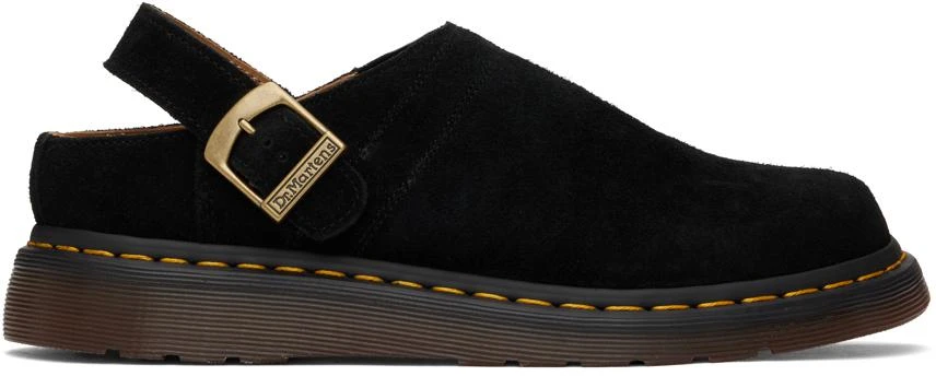 商品Dr. Martens|Black Isham Desert Oasis Suede Mules,价格¥689,第1张图片