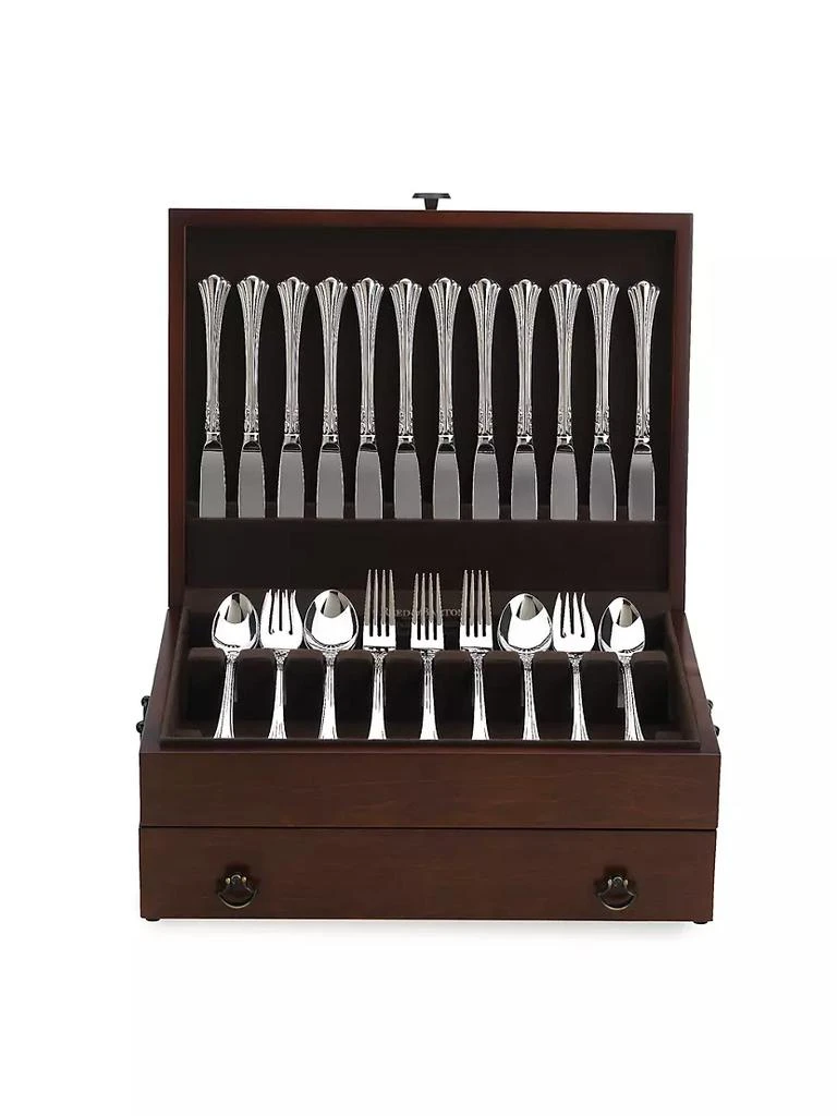 商品Reed & Barton|Bristol Grande Mahogany-Finish Flatware Chest,价格¥2248,第2张图片详细描述