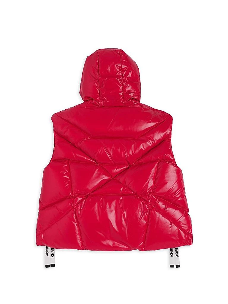 商品Khrisjoy|Boy's Puffer Shiny Vest,价格¥2415,第3张图片详细描述
