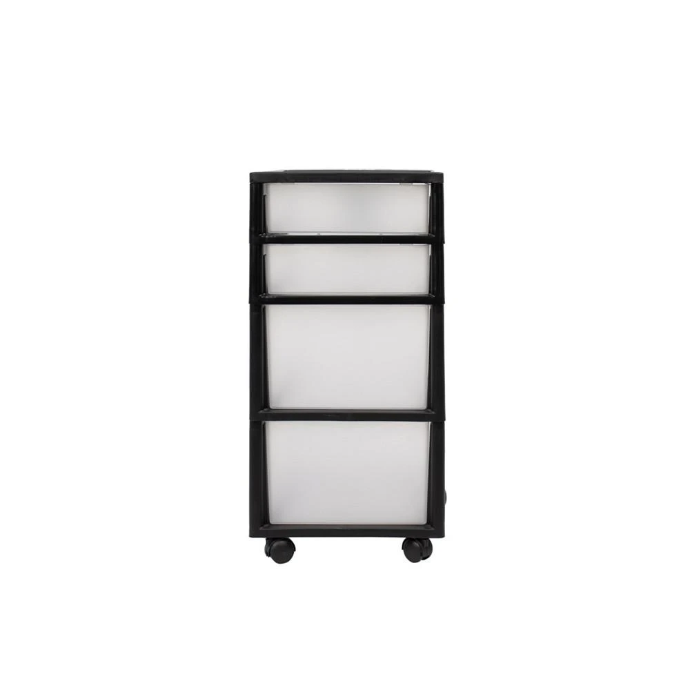 Eclypse 4-Drawer Rolling Storage Cart 商品