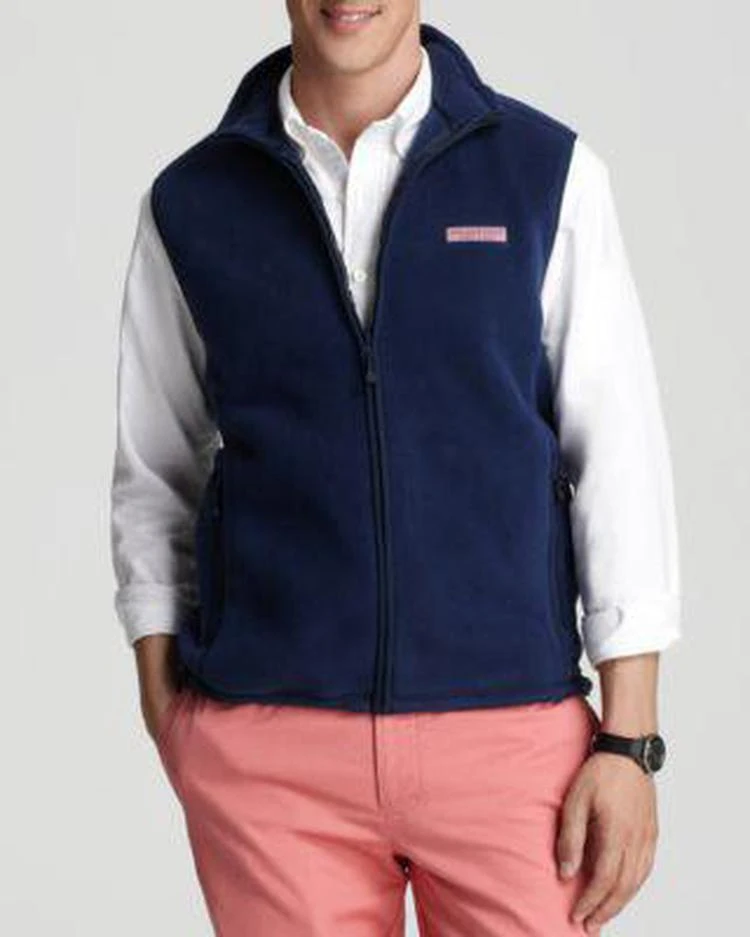 商品Vineyard Vines|Fleece Harbor Vest,价格¥498,第1张图片