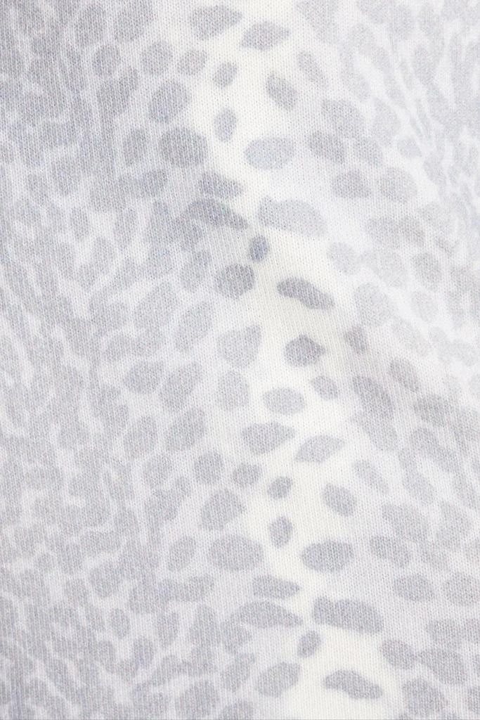 商品Kenzo|Leopard-knit wool and cashmere-blend mini skirt,价格¥415,第4张图片详细描述