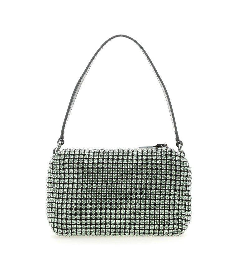 商品Alexander Wang|Alexander Wang Heiress Embellished Medium Shoulder Bag,价格¥3010,第1张图片