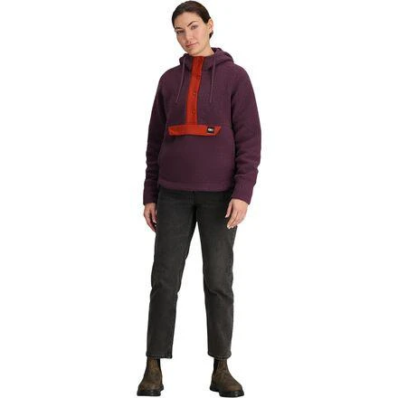 商品Outdoor Research|Grayland Fleece Pullover Hoodie - Women's,价格¥534,第3张图片详细描述